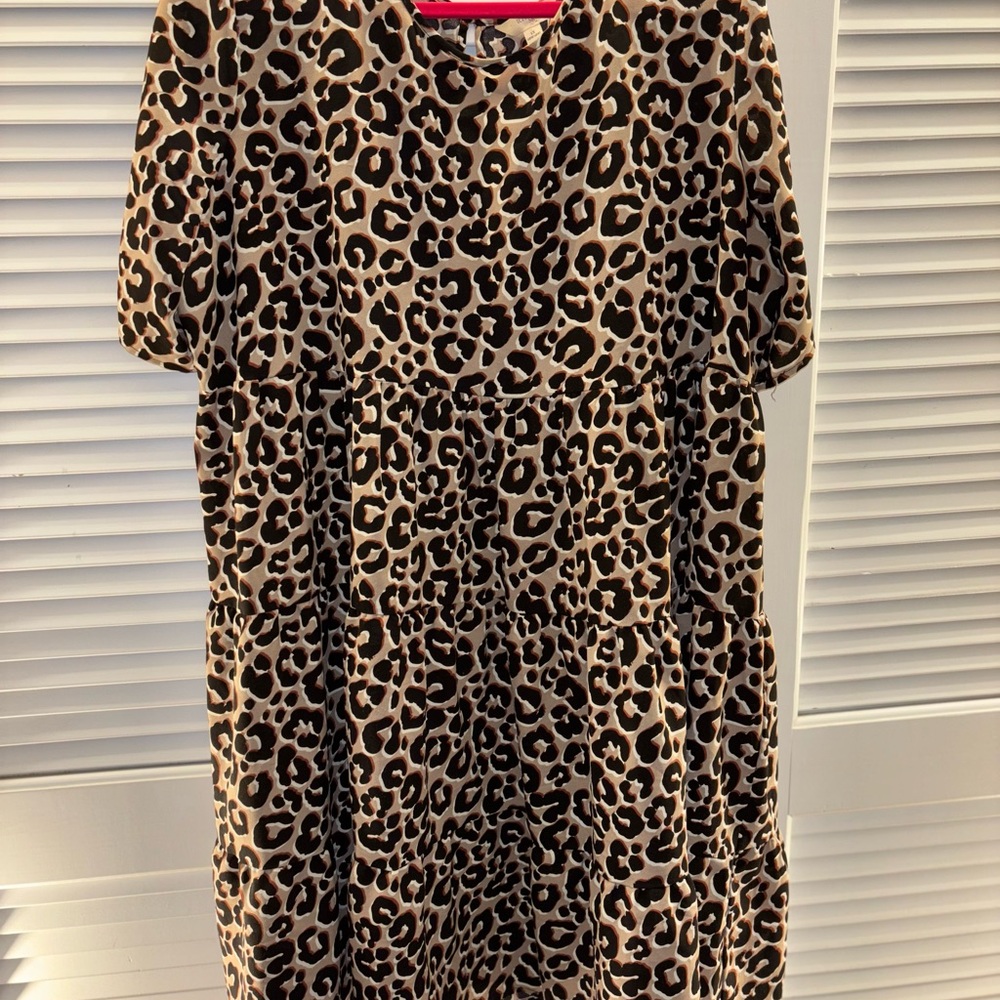 Leopard Print Dress